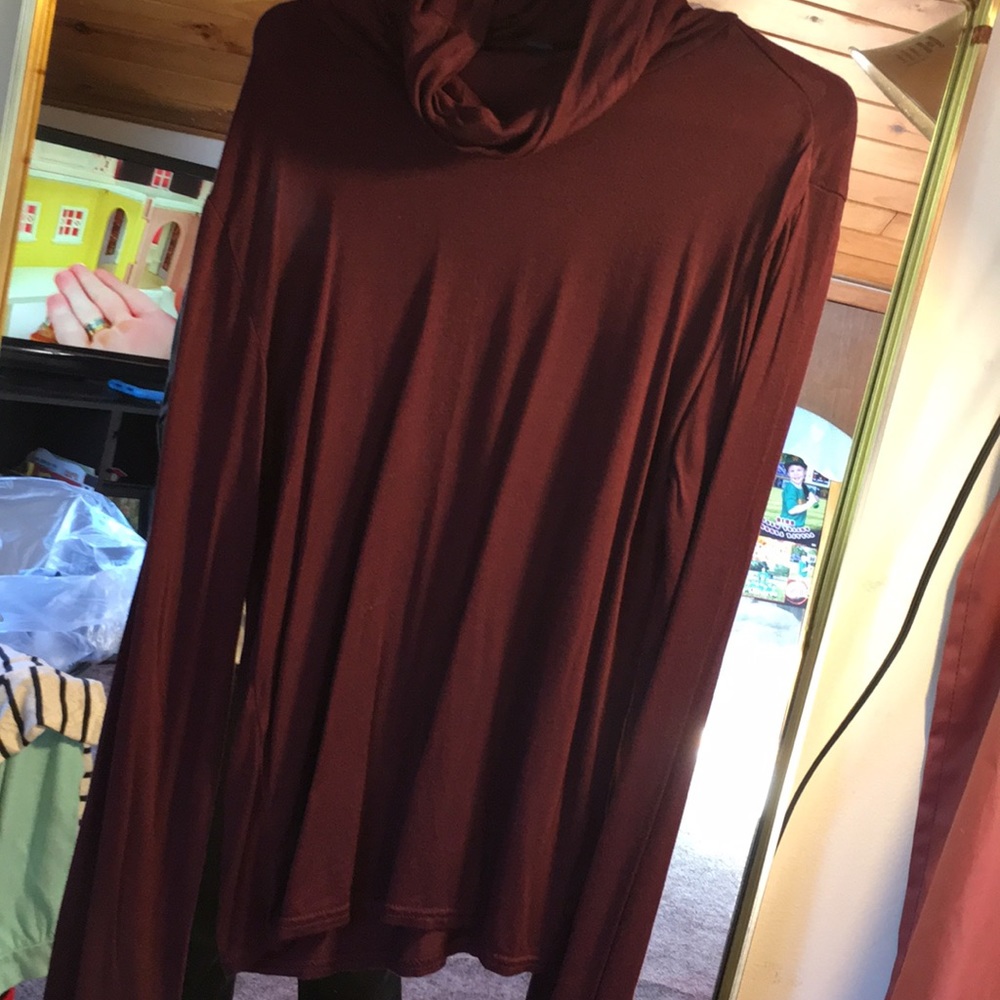 Turtle neck long sleeve